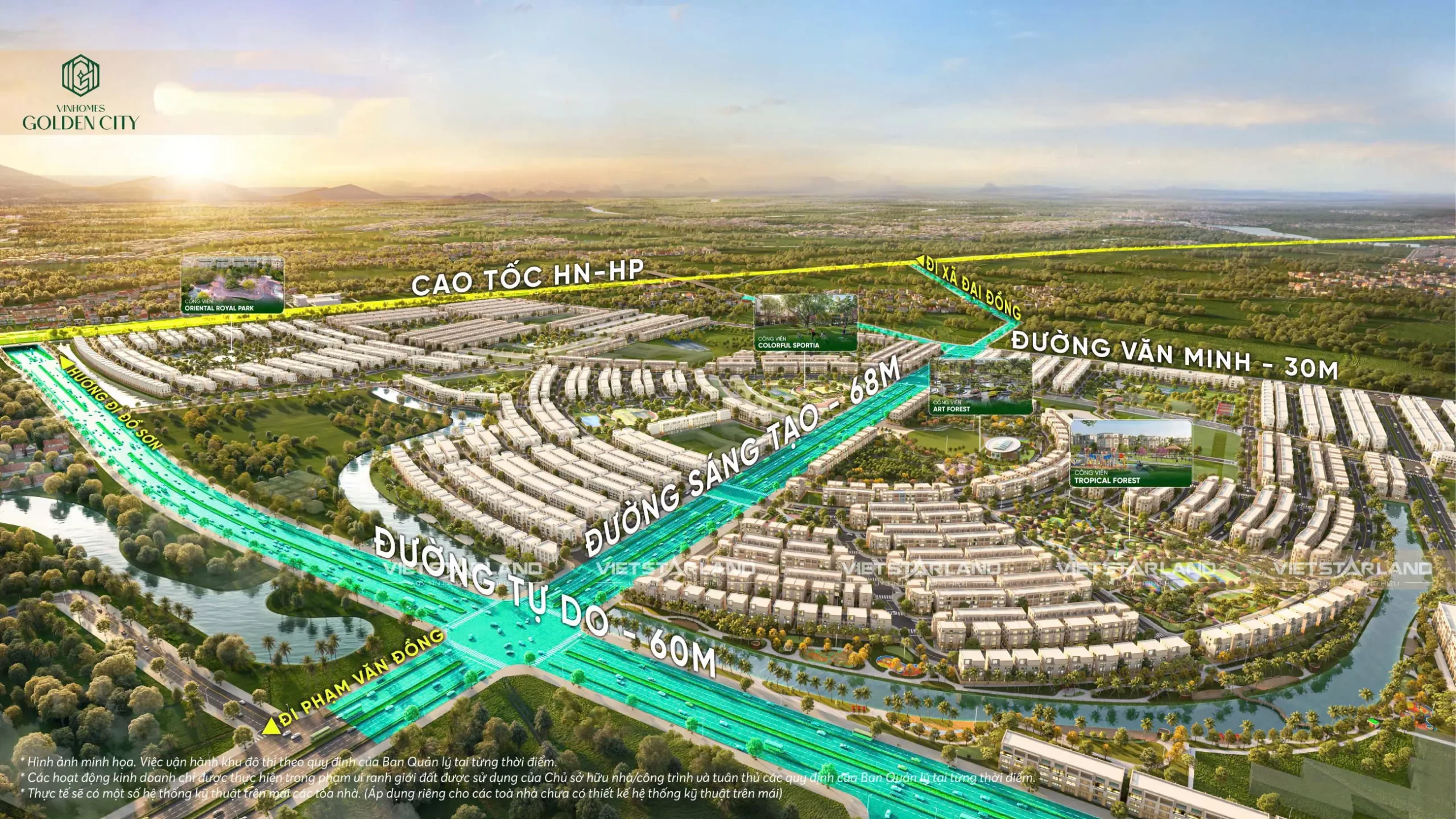 phối cảnh vinhomes golden city