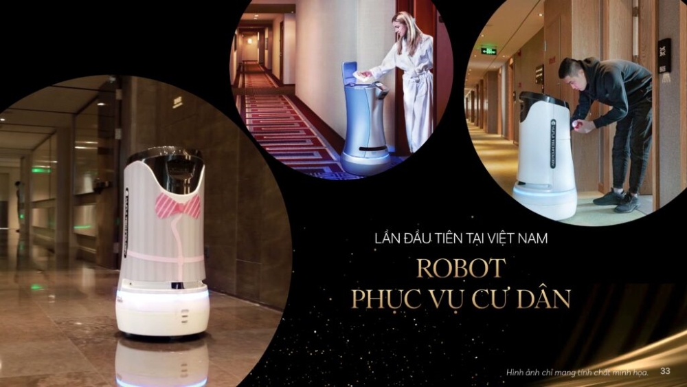 Robot công nghệ tại Golden Crown Hải Phòng: Bước tiến mới cho phong cách sống thông minh