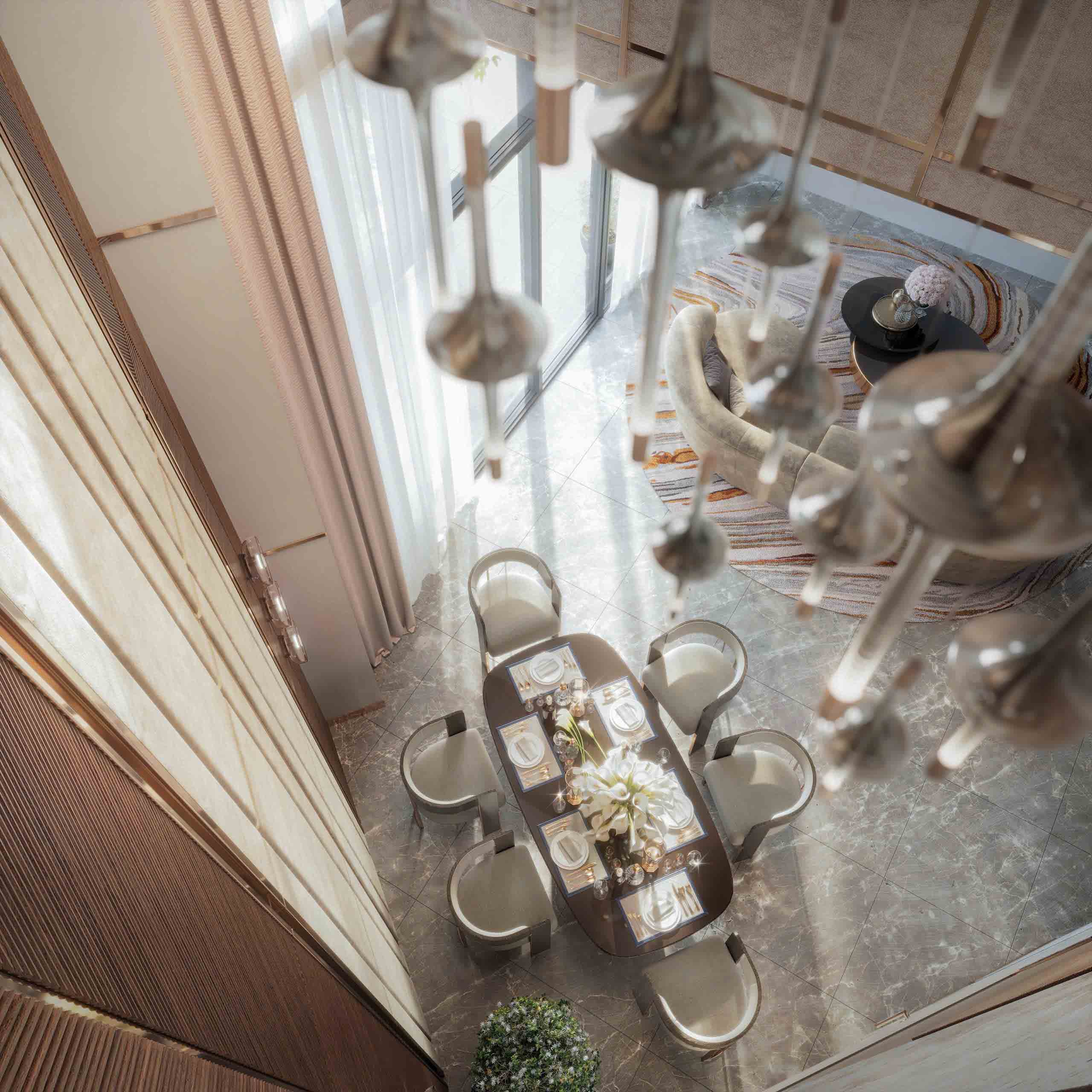 Không gian thông tầng Duplex Golden Crown Hải Phòng